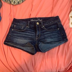 American Eagle Blue Jean Shorts